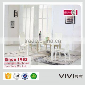 2016 hot selling high quality modern dining table and chair for dinner