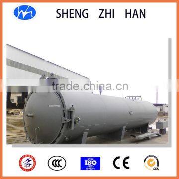 High-temperature vacuum Electricity impregnated wooden poles anti-corrosive equipment for wood