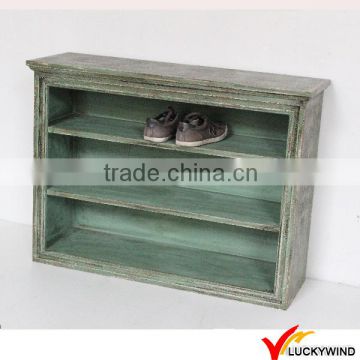 Shabby Simple Design Wood Shoe Rack Organizer