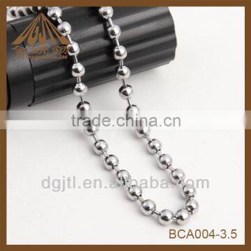fashion stainless steel bead chain in bulk wholesale