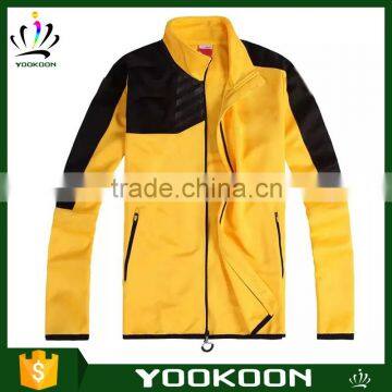 China custon made printed Breathabel polyester zip up soccer jacket Sports Jacket