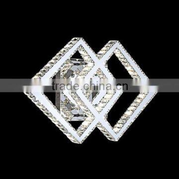 Modern K9 LED crystal wall lights for home decoration lamps
