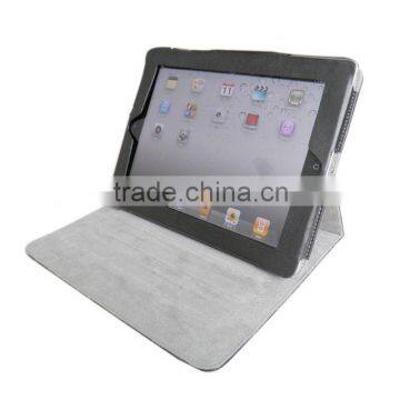 Black PU Leather Case Stand Cover for Apple iPad,iPad2&iPad 3rd