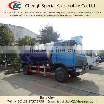 4*2, 8m3 DONGFENG Sewer Jetting Trucks, Sewer Truck