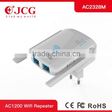 2016 New design and hot-selling : 1200Mbps wireless transmit rates wireless Dual Band Repeater