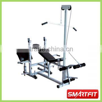 new designed novel Weight Lifting Bench free weight lat bar sit up bench with barbell rack