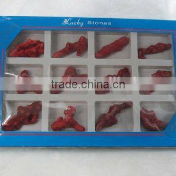 Natural Red Coral for Jewelry Decoration ,earing ,necklace ,bracelet,accessory photo-3