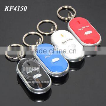 Blister Packing Promotional Electronic Switch LED Light Whistle Key Finder