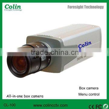 High resolution all-in-one box CCTV CCD camera