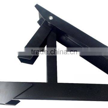 Advanced precision metal bracket bracket for glass shelf awning bracket