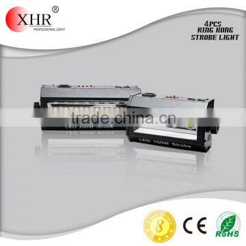 LED 4pcs White Strong Strobe Light, Night Club Stage Head Lights 40W LED Strobe Light
