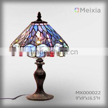 MX000022 stained glass dragonfly table lamp shape tiffany lamp wholesale