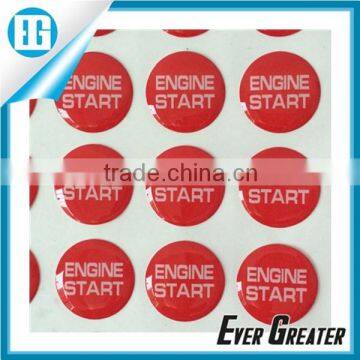 Custom Make Epoxy Resin Sticker 3D GEL DOMED DECALS Dome Stickers Custom Dome Decal Sticker