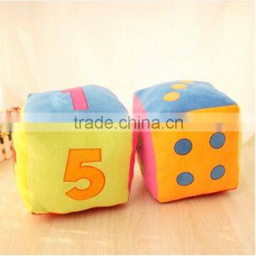 New design Dice stuffed plush toy