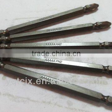 PH2-110 Double End Philips Bits With Sandblasting Surface Screw Driver Bits