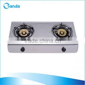 Gas Stove S/S with 2 Burners