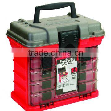 High quality practical multipurpose fishing seat box , plastic fishing tackle box , fishing box
