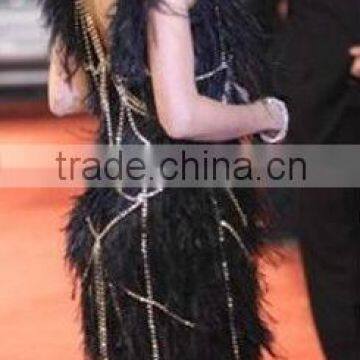 Decorative Ostrich Feather fringe trim LZFLM16