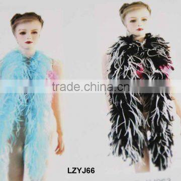 decorative Fluffy Ostrich Feather boa LZYJ66