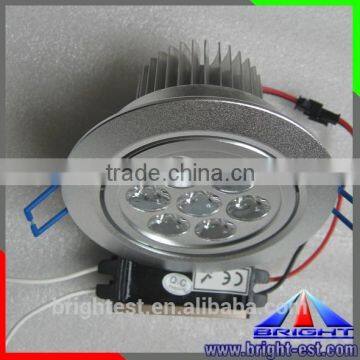 100-240V led ceiling light,7w squre led ceiling light