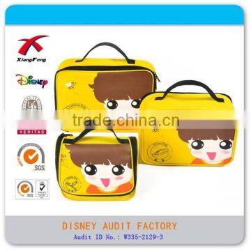 XF kids 3 Pcs Set travel packing cubes, children organizer bag