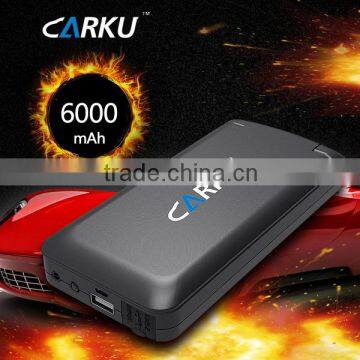 New Arrival Carku Epower-14 6000mAh Motorcycle Automobile Portable Solar Charging Power Bank 12V Car Jump Starter photo-3