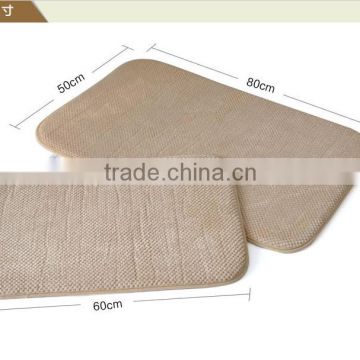 Bread fleece room mat coral fleece floor rugs carpet