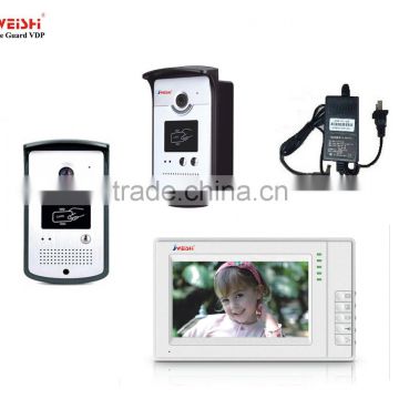 RainshadeT2-IDH6 7 inch monitor Home security system video door phone intercom system waterproof