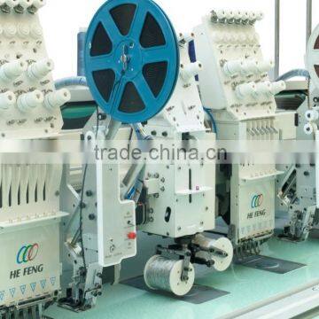 2 Heads Mixed Coiling & Tapping Embroidery Machine photo-2