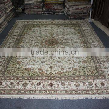 handmade silk carpet 9*12foot at factory wholesale prices