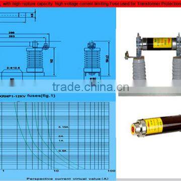 XRNP1 Series With High Rupture Capacity , High Voltage Current-limiting Fuse Used for Transformer Protection photo-4