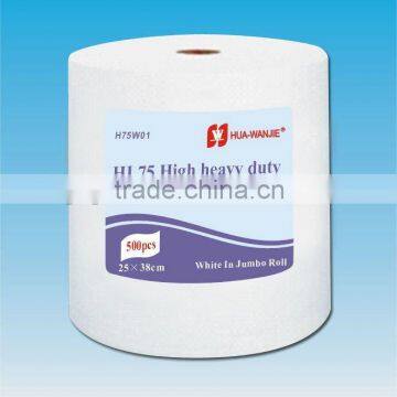 replace Dupont Sontara EC and PGI industrial wipes--HL75EC/HL75 Heavy duty industry nonwoven cleaning wipes/cloth/fabric