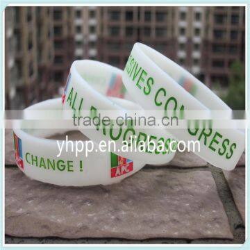 Custom Design Logo Silicone Wristband for Party