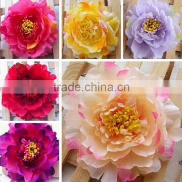 New high quality nature touch Artificial Flowers Home Decoration Flowerheads Cheap China single Peony
