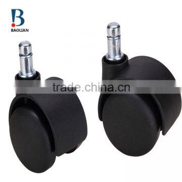 2016 China High-quality 50mm Nylon Black Swivel Pressure Furniture Caster photo-4