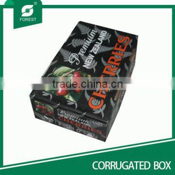 Fruit Packaging Box Cherris Cartons Corrugated Box photo-6