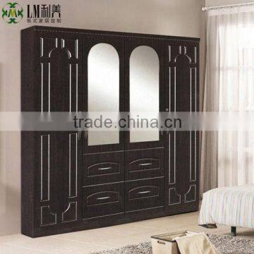 Wooden almirah designs bedroom wardrobe 207008-4