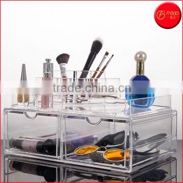 Hot Sell Low Price Clear Acrylic Makeup Organizer With Drawer,Acrylic Cosmetic Organizer,Different Style For Your Choose!