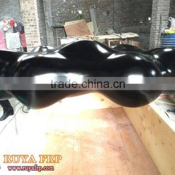 2.6M Outdoor Chair Fiberglass Furniture RUYA Manufacturer Leisure Design Resin Lounge photo-3