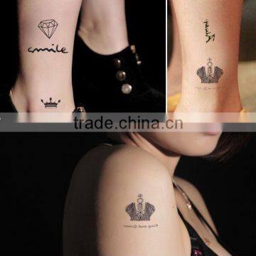 Beauty body fashional temporary tattoo sticker