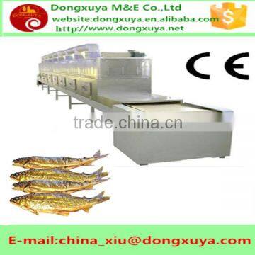 Tunnel sardine dryer/microwave dryer/fish drying machine