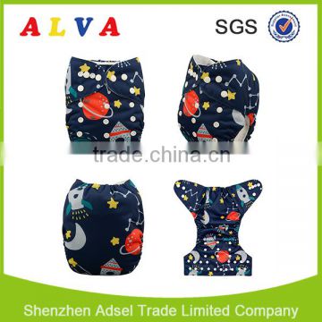 Alva New Space Design Pocket Washable Best Baby Cloth Diaper