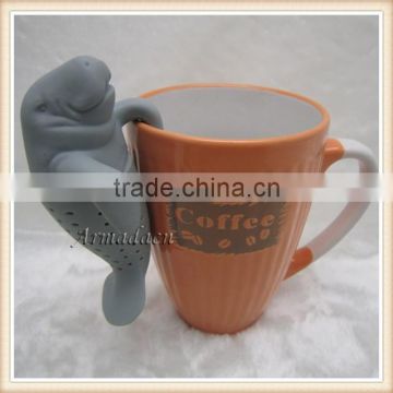 Hot new products for 2015 silicone tea infuser for tiki mug