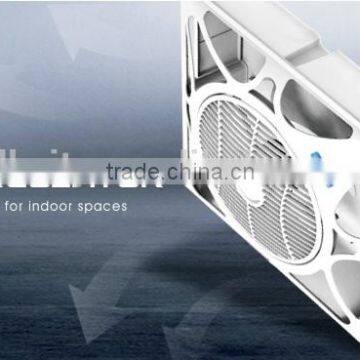Indoor air condition eco-efficient cycle fan ceiling type air circulator