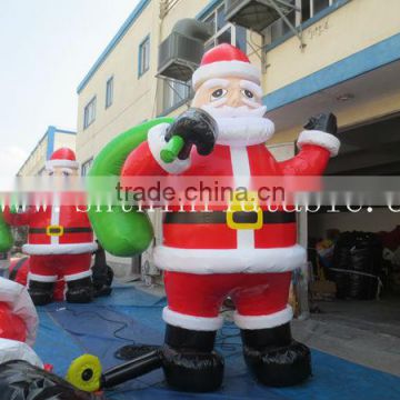 giant outdoor inflatable chrismas santa clause