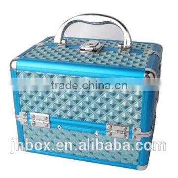 Professional aluminum maKeup case beauty box cosmetic case JH125