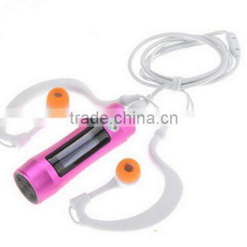 Swimming Diving Waterproof MP3 Player FM Raido Waterproof Level IPX8 Underwater Sports MP3 + Earphone + Armband photo-6