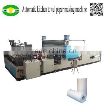 High Speed Full Automatic Kitchen Towel Paper Punching Machine Supplier's Choice