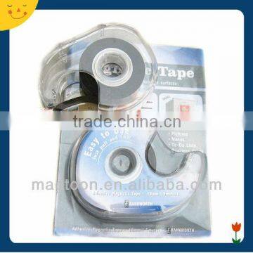 Adhesive magnetic strip tape