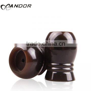 Natural Resin Cheap Hair Shaving Brush Can Print Your Logo Custom Shaving Brushes photo-2